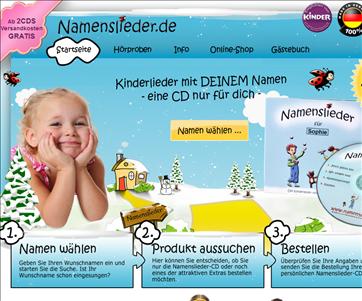 Namenslieder.de